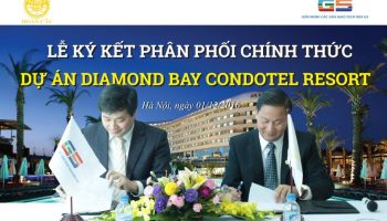 Lễ ký kết phân phối chính thức dự án Dimond Bay Condotel Resort 1/12/2016
